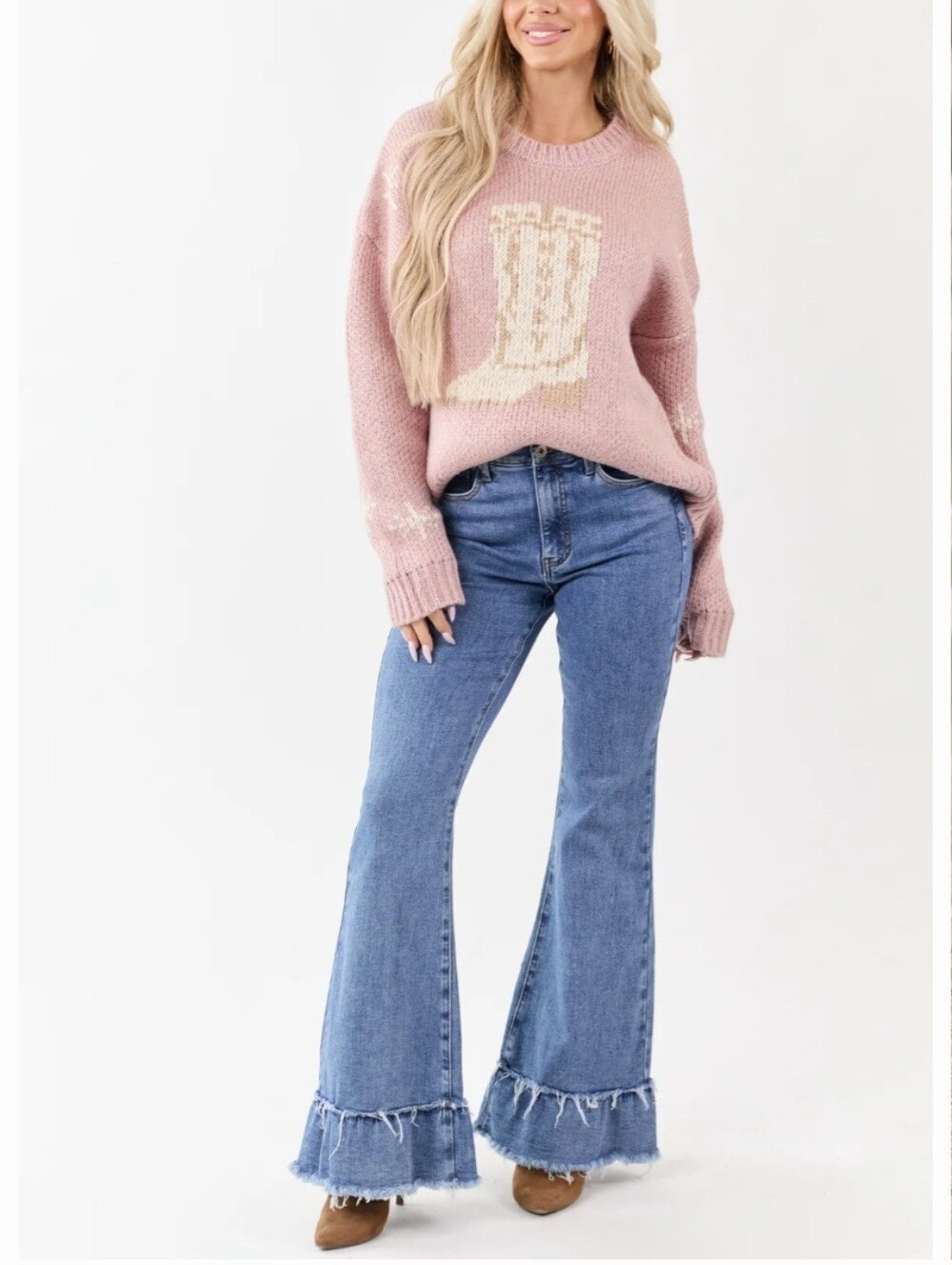 Flare Tummy Control Jeans